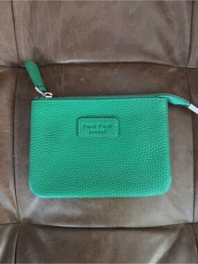 Pom Pom London Chelsea Coin Purse Frog Green